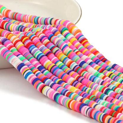 Vibrant 320-Piece Polymer Clay Beads Set for DIY Jewelry Crafting