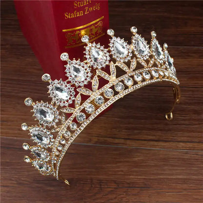 Elegant Crystal Wedding Tiaras and Crowns for Bridal and Pageant Royalty