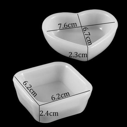 Heart Shape Silicone Jewelry Casting Mold for DIY Crafting and Accessories