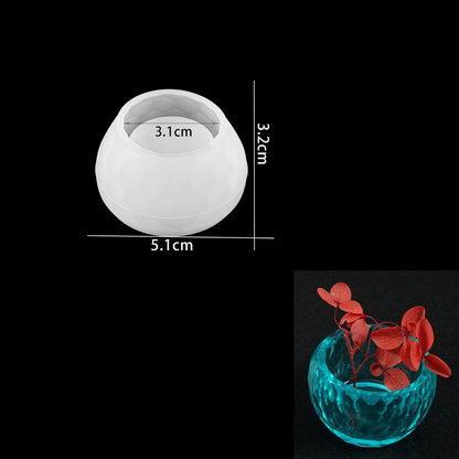 Heart Shape Silicone Jewelry Casting Mold for DIY Crafting and Accessories