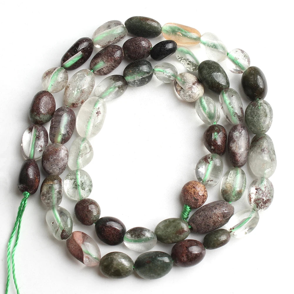 Vibrant Mixed Color Irregular Gemstone Beads for DIY Jewelry Crafting 15-Inch Strand