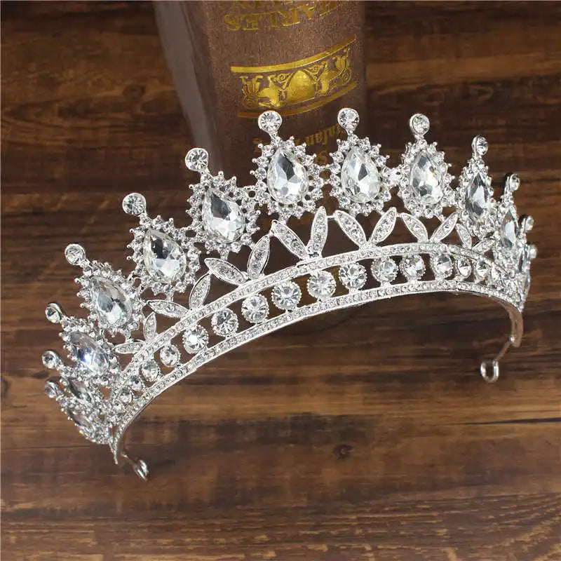 Elegant Crystal Wedding Tiaras and Crowns for Bridal and Pageant Royalty