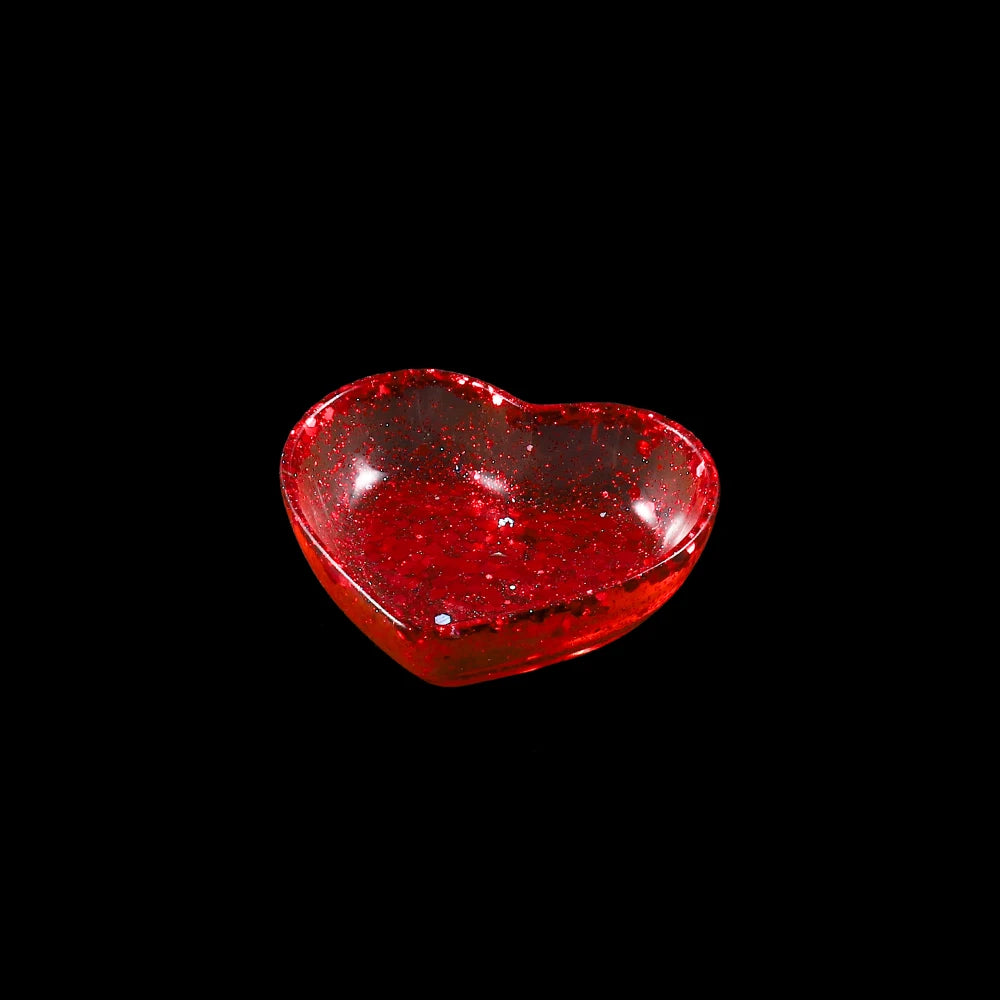 Heart Shape Silicone Jewelry Casting Mold for DIY Crafting and Accessories