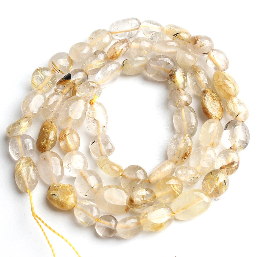 Vibrant Mixed Color Irregular Gemstone Beads for DIY Jewelry Crafting 15-Inch Strand
