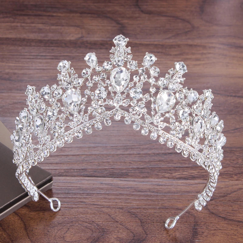 Baroque Crystal Water Drop Bridal Jewelry Set - Top-Rated Rhinestone Tiara, Necklace & Earring Gift for Brides