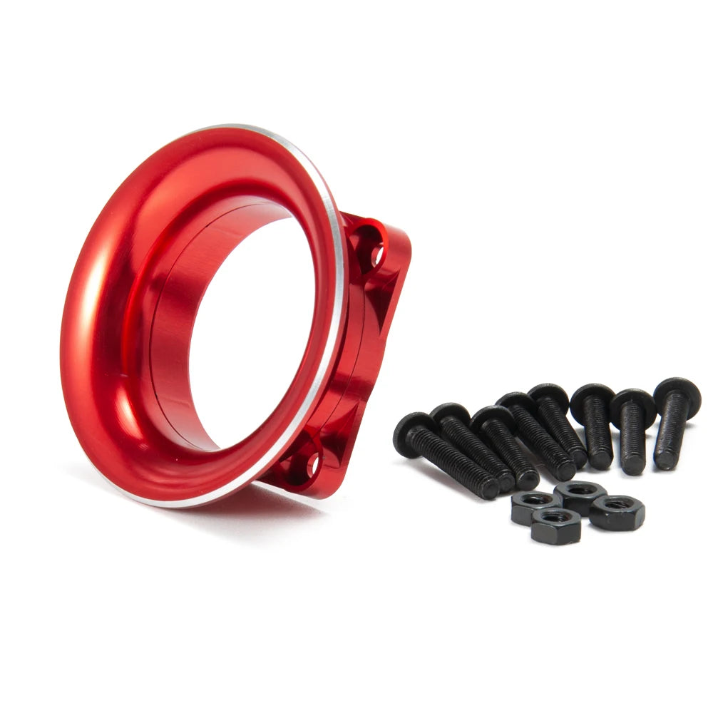 YEAHRUN Metal Motor ESC Cooling Channel Fan Cover for RC Cars Red