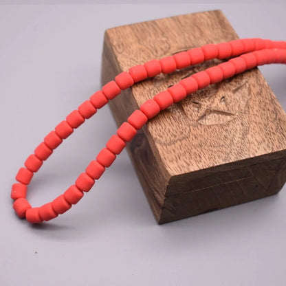 Vibrant Polymer Clay Tube Spacer Beads for DIY Jewelry and Bracelets
