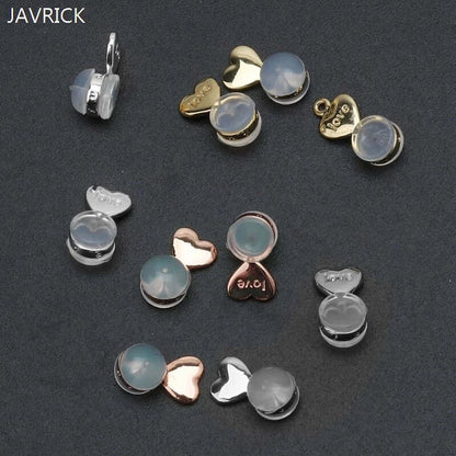 10Pcs Heart Love Magic Adjustable Earring Lifters Support Set