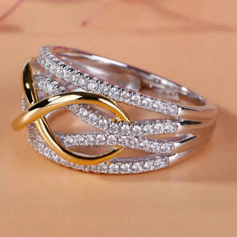 Infinity Love Ring 925 Sterling Silver Bowknot Eternity Jewelry for Women Top Rated Customer Favorite 5