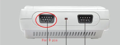 9 Pin Gamepad Controller For NES SNES SFC Compatible With COOLBABY HD621 HD821 8 Bit Retro Wired Controller