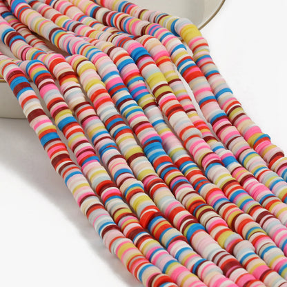 Vibrant 320-Piece Polymer Clay Beads Set for DIY Jewelry Crafting