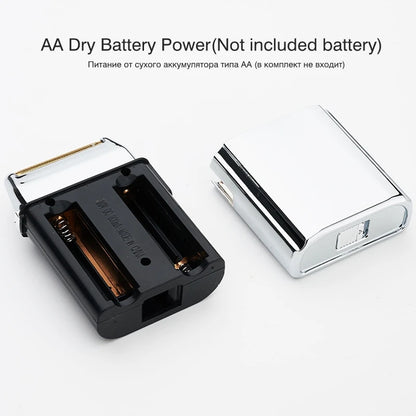 Full Metal Single Blade Electric Shaver for Men Fast Charging Waterproof Razor with Floating Head