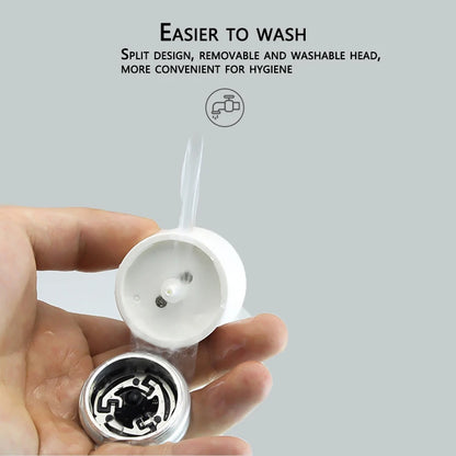 Mini Waterproof Electric Shaver for Men Powerful Rechargeable Facial Razor with Fast Charging and Wet Dry Functionality