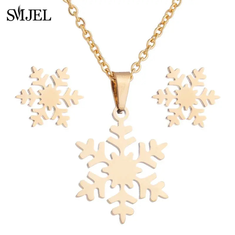 Elegant Stainless Steel Animal Necklace for Women - Rabbit Charm and Paw Print Design