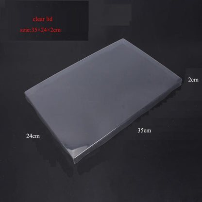 Elegant White PU Leather Jewelry Display Tray with Necklace and Ring Holder