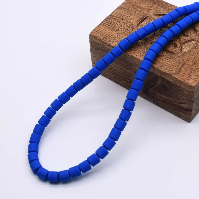 Vibrant Polymer Clay Tube Spacer Beads for DIY Jewelry and Bracelets