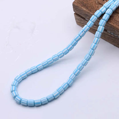 Vibrant Polymer Clay Tube Spacer Beads for DIY Jewelry and Bracelets