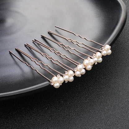 Miallo Bridal Hair Accessories - Top-Rated Rhinestone & Pearl Hair Pins for Brides