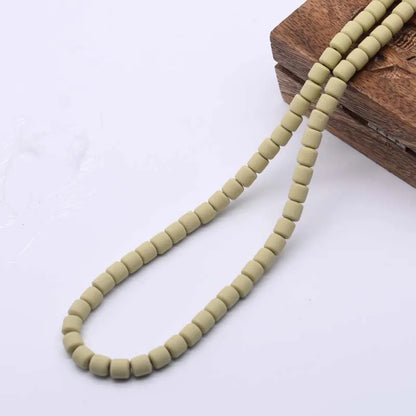 Vibrant Polymer Clay Tube Spacer Beads for DIY Jewelry and Bracelets