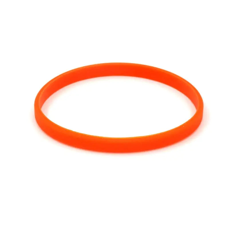 Glow In The Dark Unisex Silicone Fitness Bracelets Set - 5 Colorful Wristbands for Men, Women, and Kids