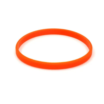 Glow In The Dark Unisex Silicone Fitness Bracelets Set - 5 Colorful Wristbands for Men, Women, and Kids