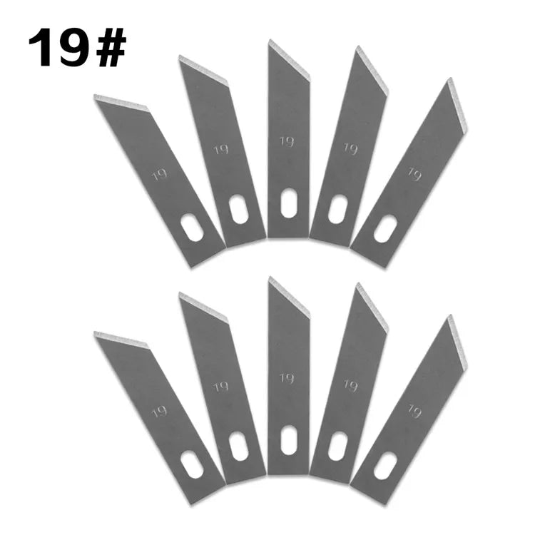 10 Pcs Premium Multifunction Knife Blades - Top-Rated Scalpel for Precision Repairs 19