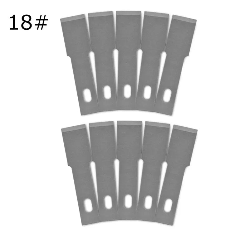 10 Pcs Premium Multifunction Knife Blades - Top-Rated Scalpel for Precision Repairs 18