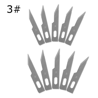 10 Pcs Premium Multifunction Knife Blades - Top-Rated Scalpel for Precision Repairs 3