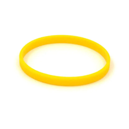 Glow In The Dark Unisex Silicone Fitness Bracelets Set - 5 Colorful Wristbands for Men, Women, and Kids
