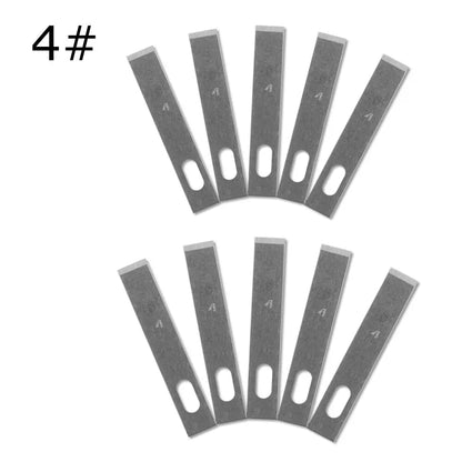 10 Pcs Premium Multifunction Knife Blades - Top-Rated Scalpel for Precision Repairs 4