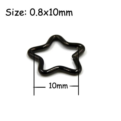 Unisex Surgical Steel Hoop and Stud Piercing Ring for Ear, Nose, and Lip