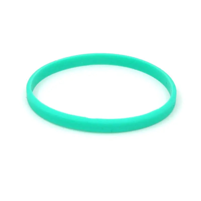 Glow In The Dark Unisex Silicone Fitness Bracelets Set - 5 Colorful Wristbands for Men, Women, and Kids