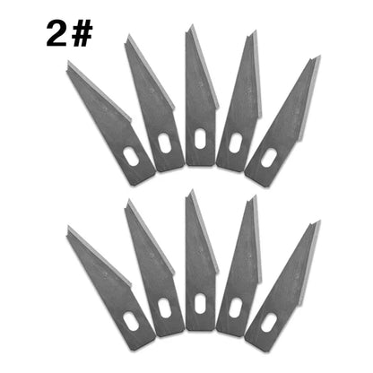 10 Pcs Premium Multifunction Knife Blades - Top-Rated Scalpel for Precision Repairs 2
