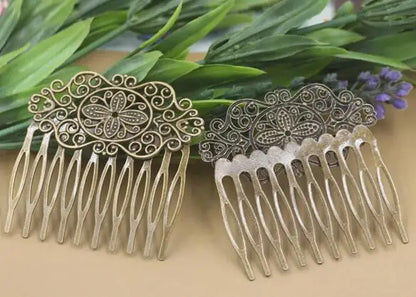 REGELIN Vintage Flower Hair Clips - Top-Rated Hair Jewelry for Women antique bronze