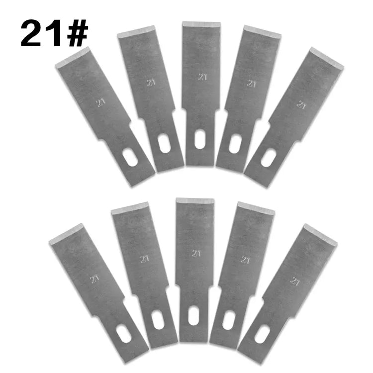 10 Pcs Premium Multifunction Knife Blades - Top-Rated Scalpel for Precision Repairs