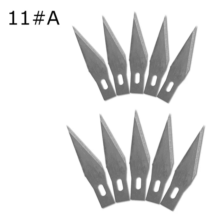 10 Pcs Premium Multifunction Knife Blades - Top-Rated Scalpel for Precision Repairs