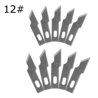 10 Pcs Premium Multifunction Knife Blades - Top-Rated Scalpel for Precision Repairs 12