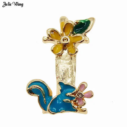 GraceAngie Gold Alphabet Letter Charms Set for DIY Jewelry and Home Decor