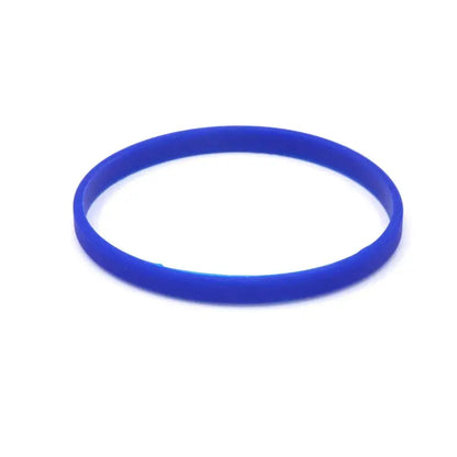 Glow In The Dark Unisex Silicone Fitness Bracelets Set - 5 Colorful Wristbands for Men, Women, and Kids