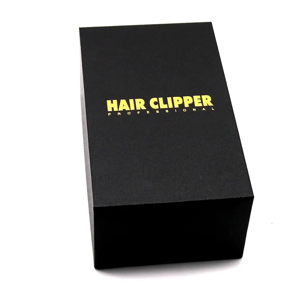 Zero Gaped Professional Titanium Alloy Hair Clipper Rechargeable Barber Trimmer for Men Fast Charging Wet and Dry Haircuts