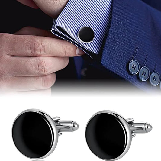 Elegant 10 Piece Mens Cufflinks Set for Weddings and Formal Events