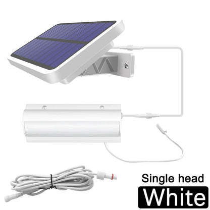 Upgraded Solar Pendant Lights Indoor Outdoor Auto On Off Lamp single head white