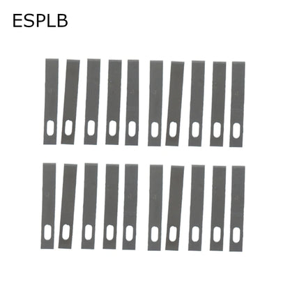 Clearance_20pcs stainless steel #11 knife blades for engraving and wood carving by ESPLB. Perfect for DIY projects.