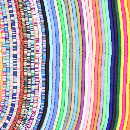 Vibrant 320-Piece Polymer Clay Beads Set for DIY Jewelry Crafting