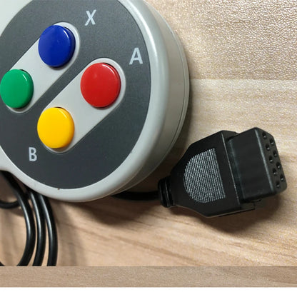 9 Pin Gamepad Controller For NES SNES SFC Compatible With COOLBABY HD621 HD821 8 Bit Retro Wired Controller