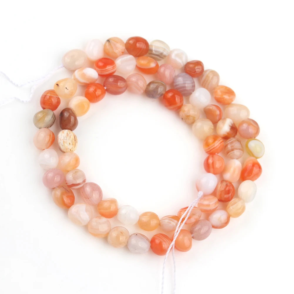 Vibrant Mixed Color Irregular Gemstone Beads for DIY Jewelry Crafting 15-Inch Strand