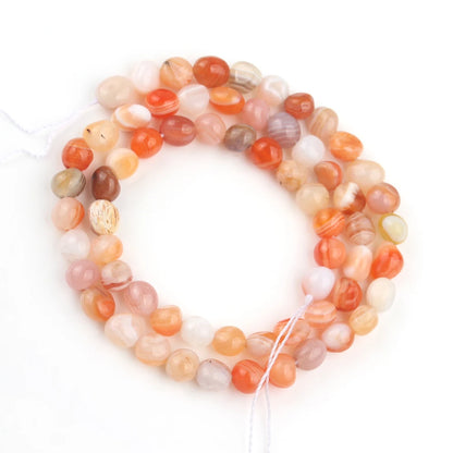 Vibrant Mixed Color Irregular Gemstone Beads for DIY Jewelry Crafting 15-Inch Strand