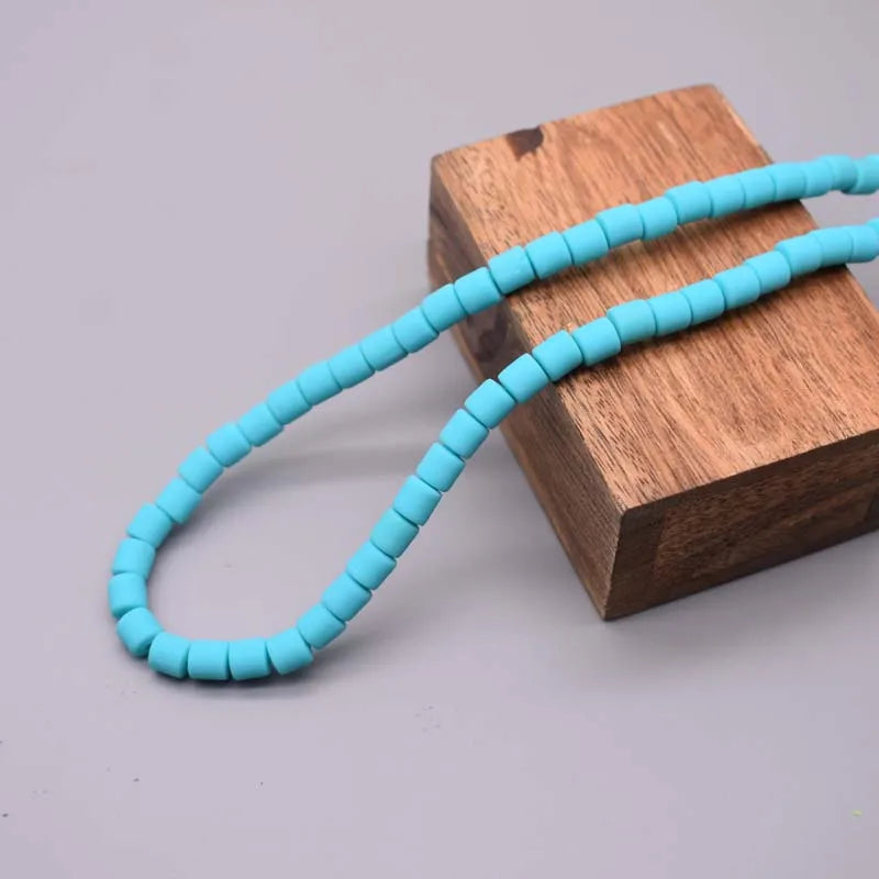 Vibrant Polymer Clay Tube Spacer Beads for DIY Jewelry and Bracelets