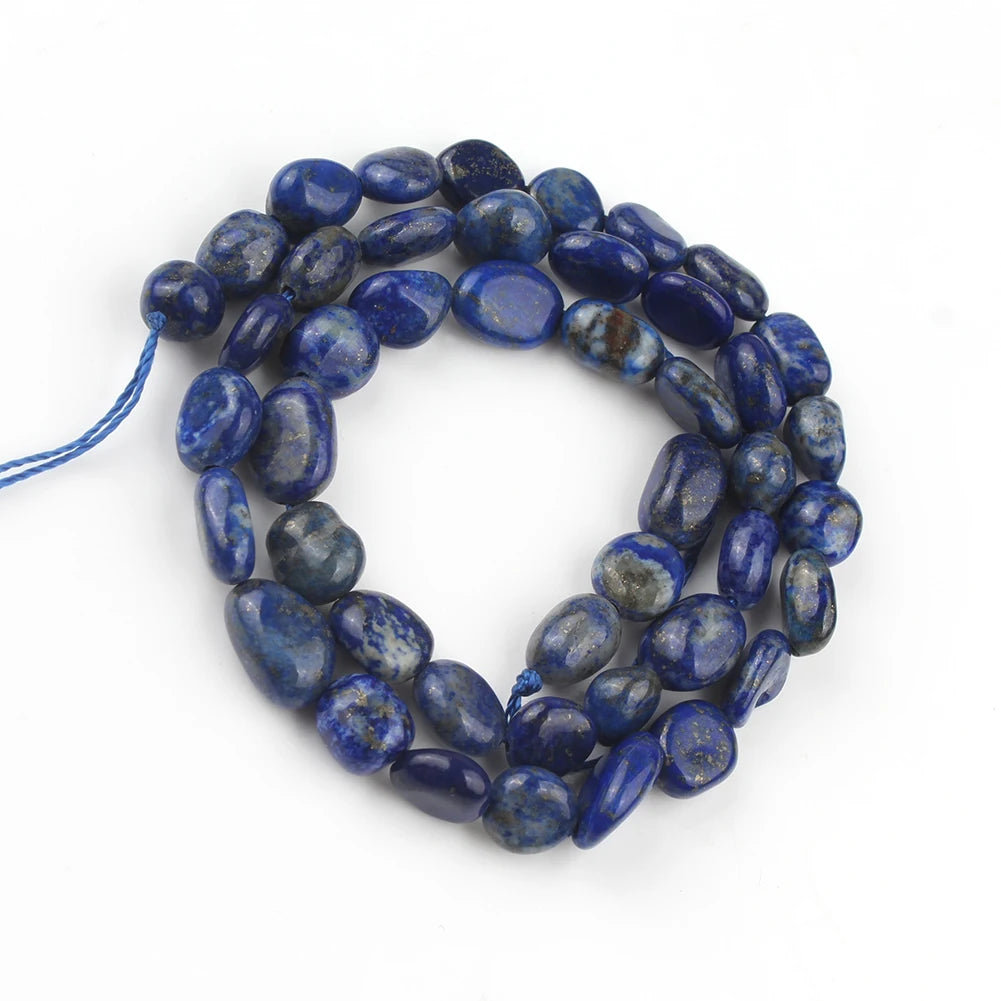 Vibrant Mixed Color Irregular Gemstone Beads for DIY Jewelry Crafting 15-Inch Strand