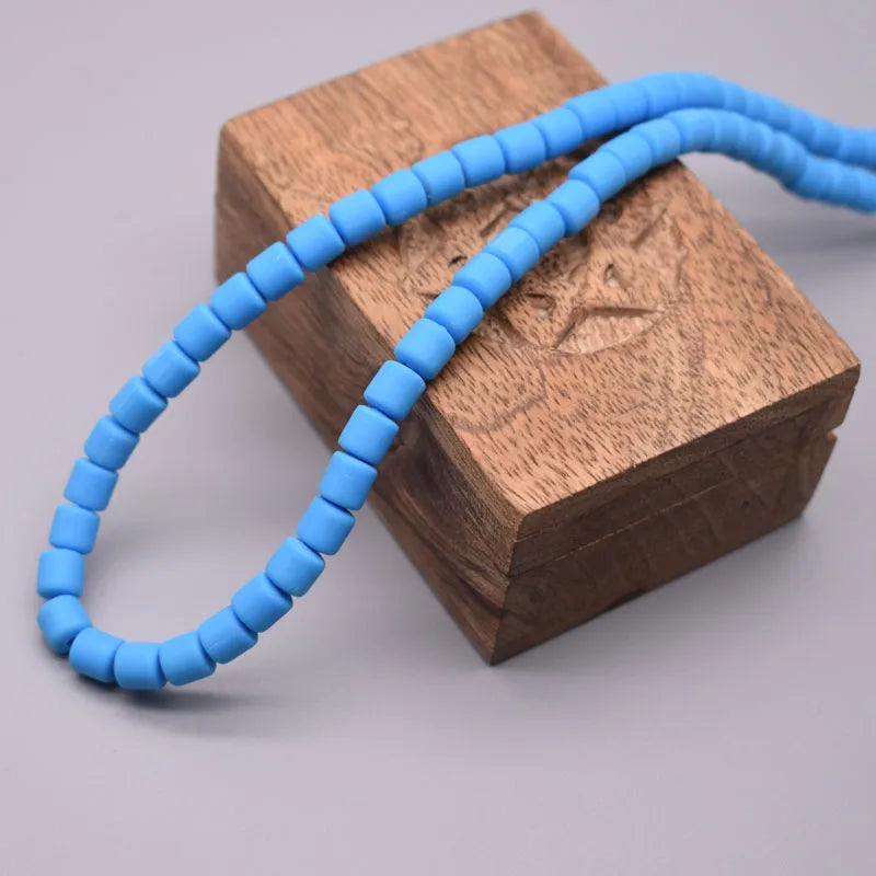 Vibrant Polymer Clay Tube Spacer Beads for DIY Jewelry and Bracelets